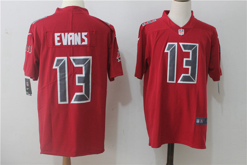 Men's Tampa Bay Buccaneers Mike Evans #13 Red Alternate Game Jersey1 football jersey product view 1