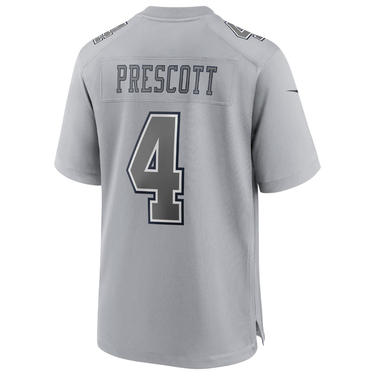 Dak Prescott Dallas Cowboys Nike Atmosphere Fashion Game Jersey - Gray football jersey product view 3