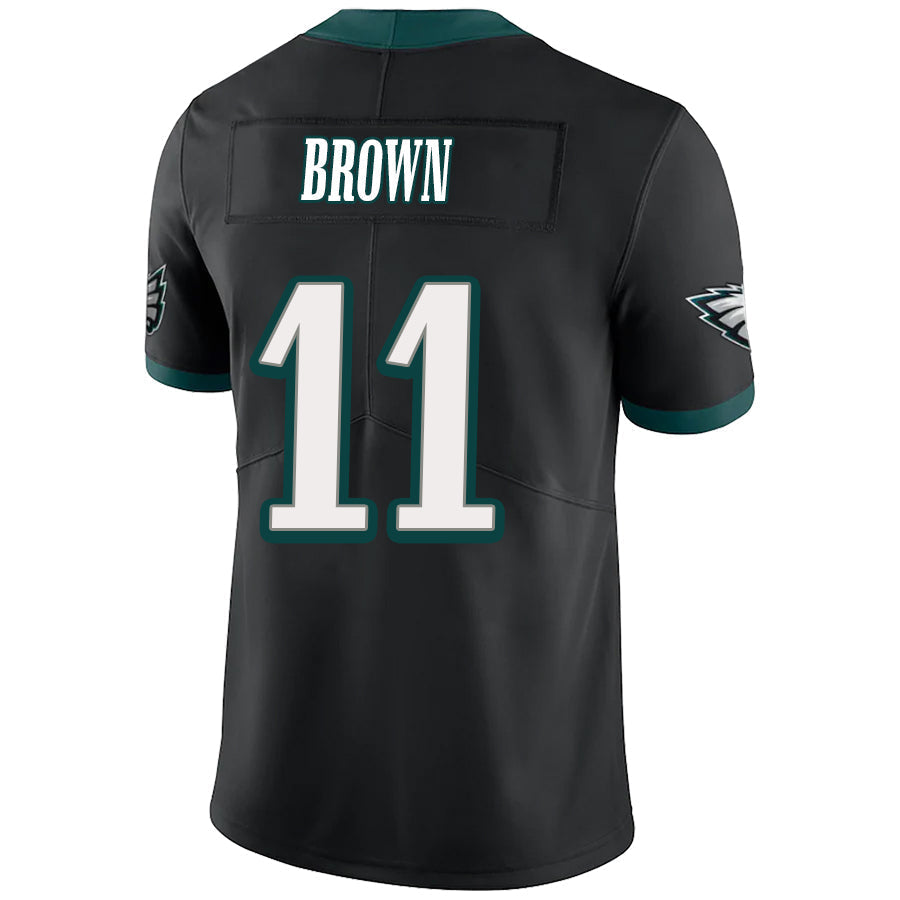 P.Eagles #11 A.J. Brown Player Black Alternate Vapor F.U.S.E. Limited Jersey football jersey product view 1