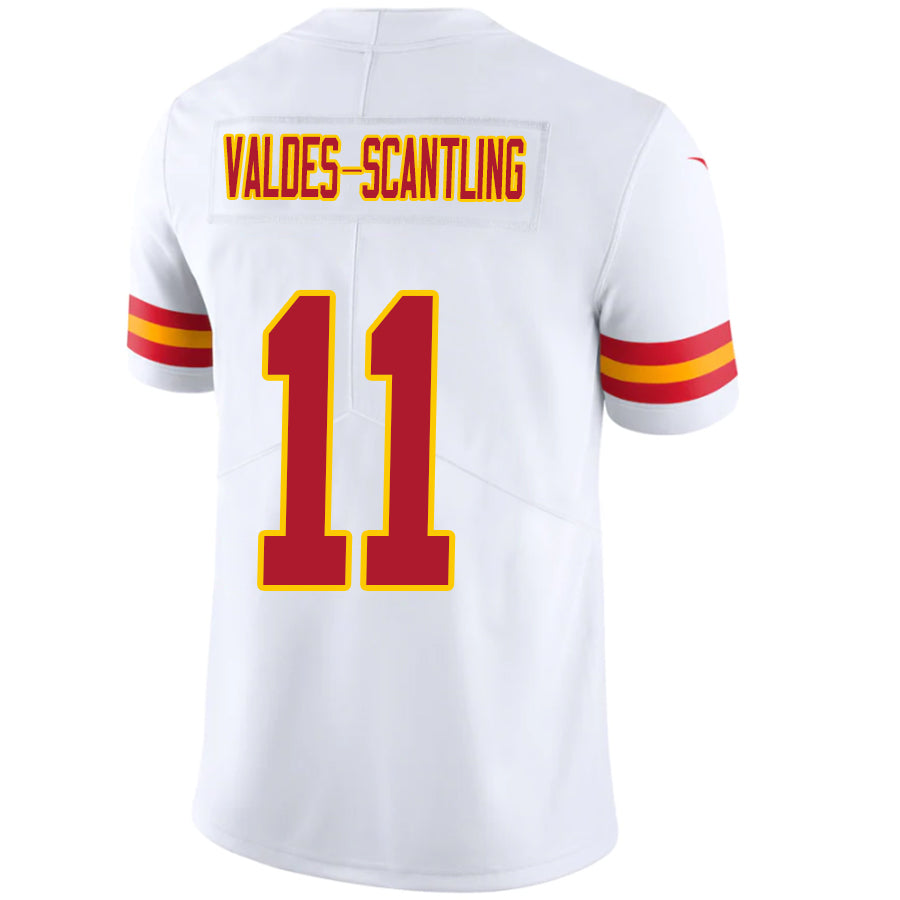 KC.Chiefs #11 Marquez Valdes-Scantling Player White Stitched Vapor Game Football Jerseys football jersey product view 1