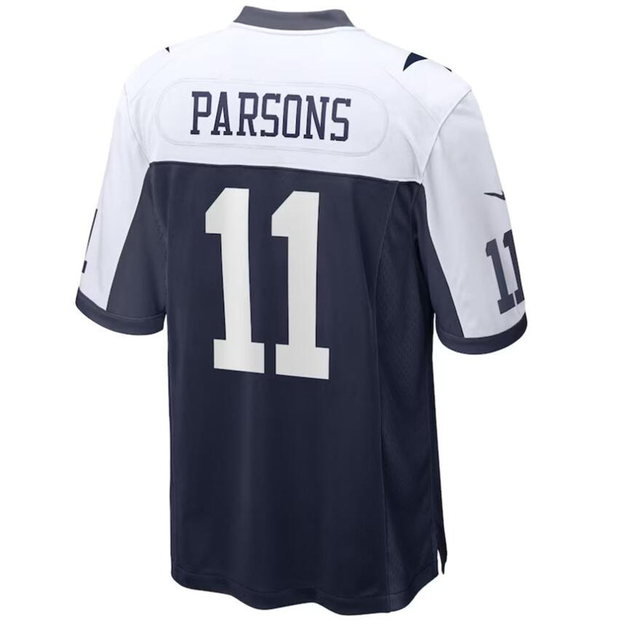 D.Cowboys #11 Micah Parsons Player Navy Game Football Jerseys football jersey product view 1