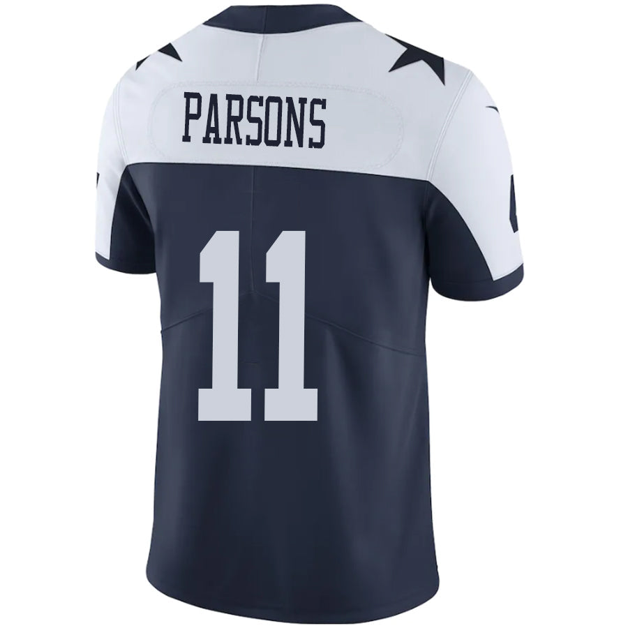 D.Cowboys #11 Micah Parsons Player White-Navy Game Stitched Football Jerseys football jersey product view 1