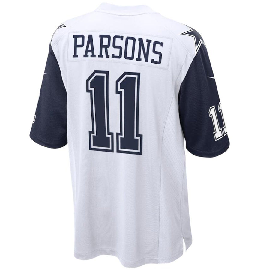 D.Cowboys #11 Micah Parsons Player White Alternate Game Stitched Football Jerseys football jersey product view 1