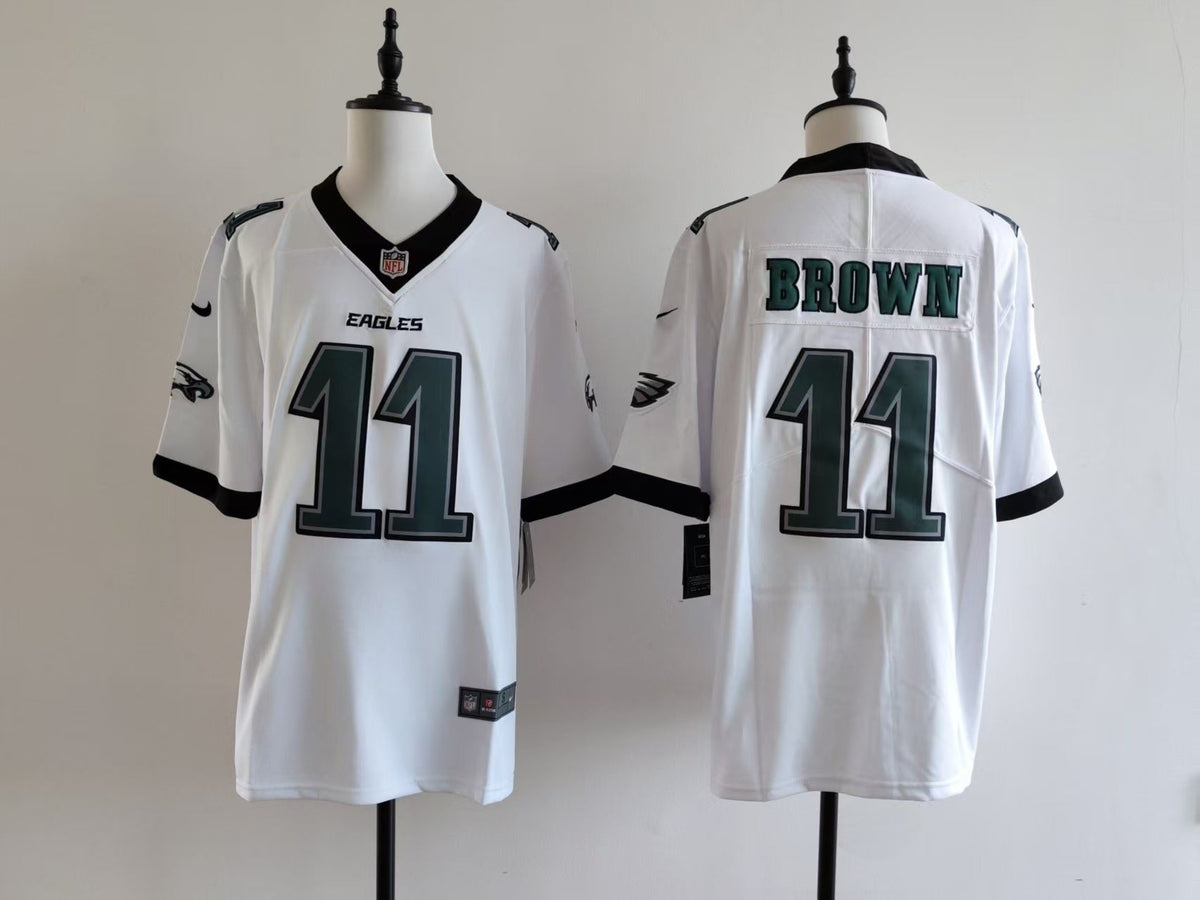 Men's Philadelphia Eagles A.J. Brown Nike Jersey-white football jersey product view 1