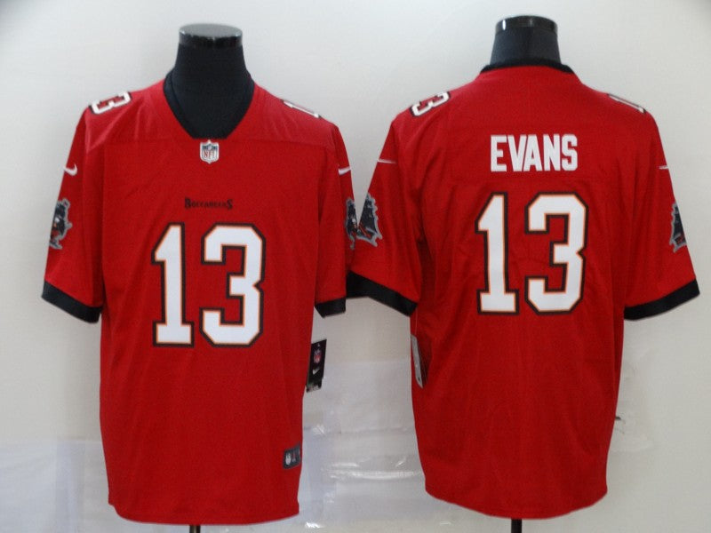 Men's Tampa Bay Buccaneers Mike Evans #13 Red Player Game Jersey1 football jersey product view 1