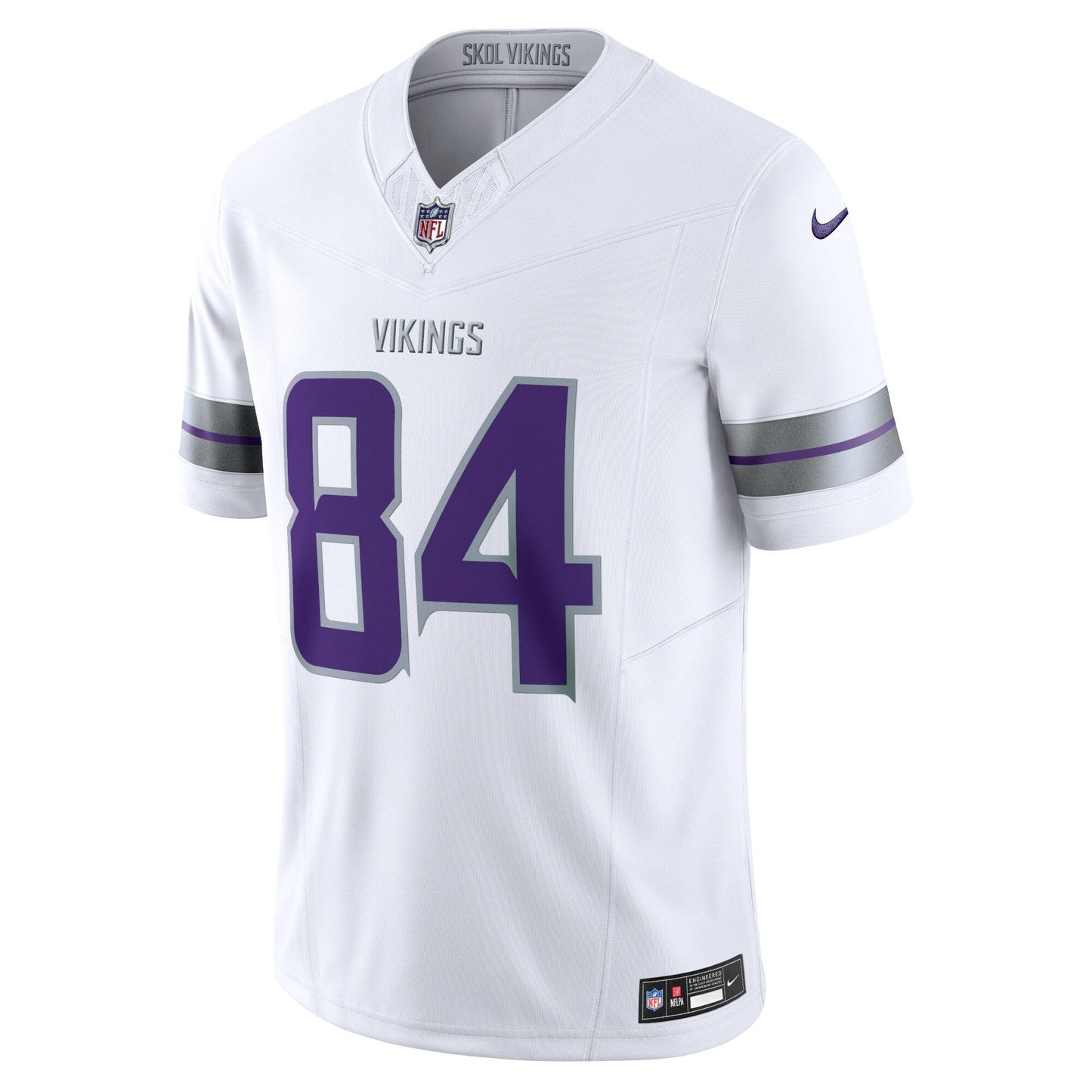 Randy Moss Minnesota Vikings Nike Alternate Vapor F.U.S.E. Retired Limited Jersey - White football jersey product view 2