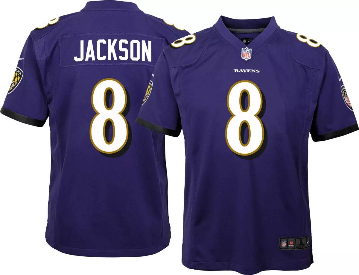 Lamar Jackson Baltimore Ravens Jersey football jersey product view 1