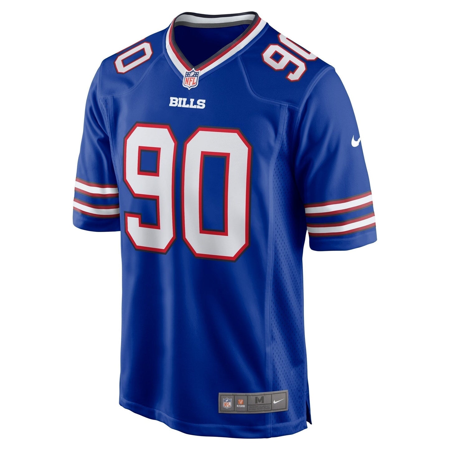 Shaq Lawson Buffalo Bills Nike Game Jersey - Royal football jersey product view 2