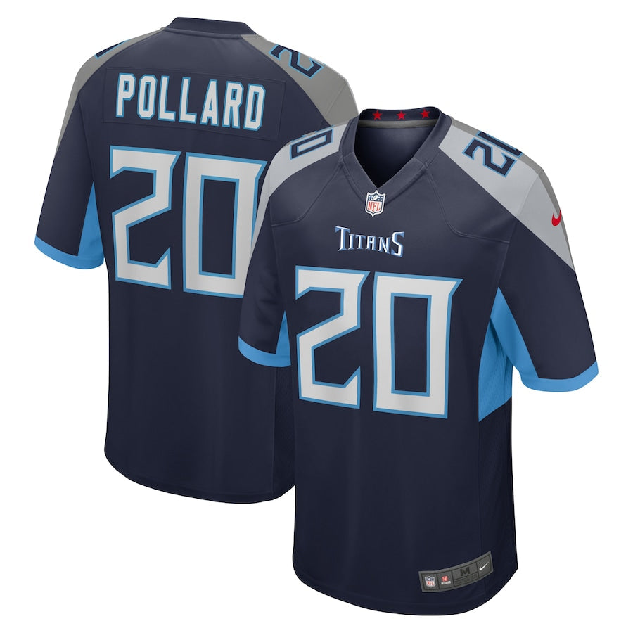 Tony Pollard Tennessee Titans Jersey football jersey product view 1