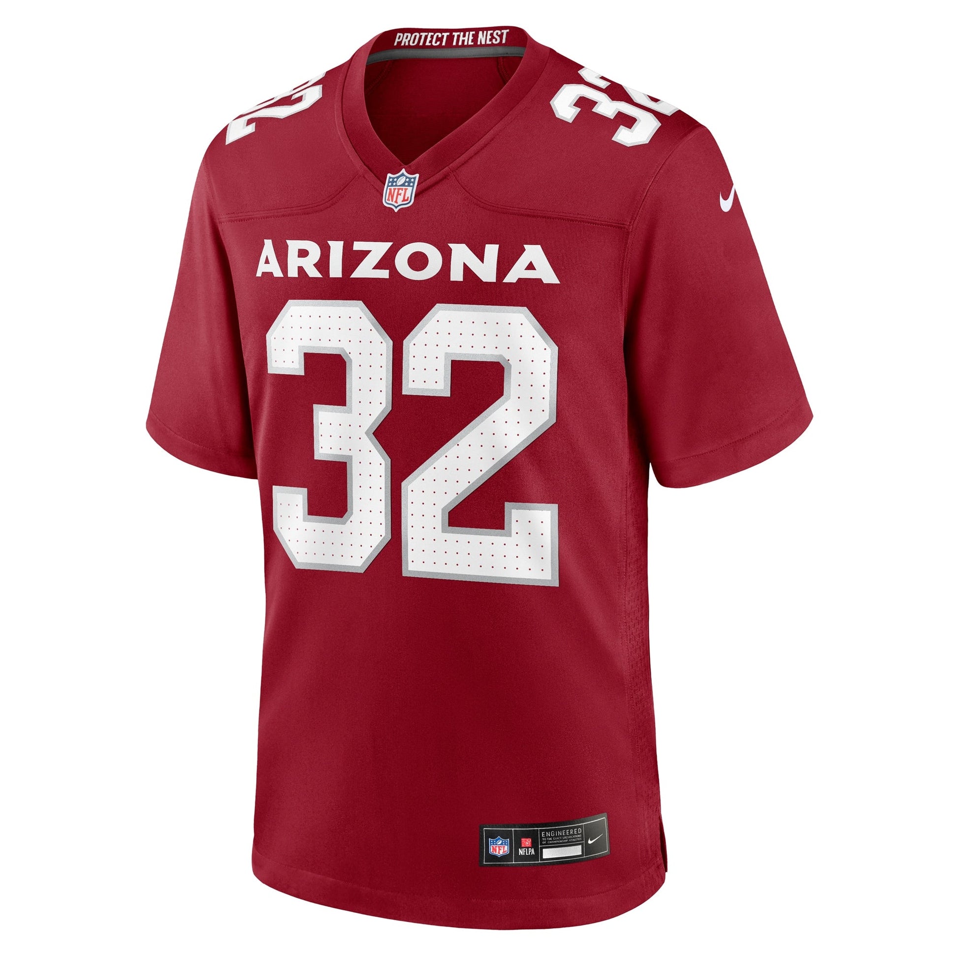Joey Blount Arizona Cardinals Nike Game Jersey - Cardinal football jersey product view 2