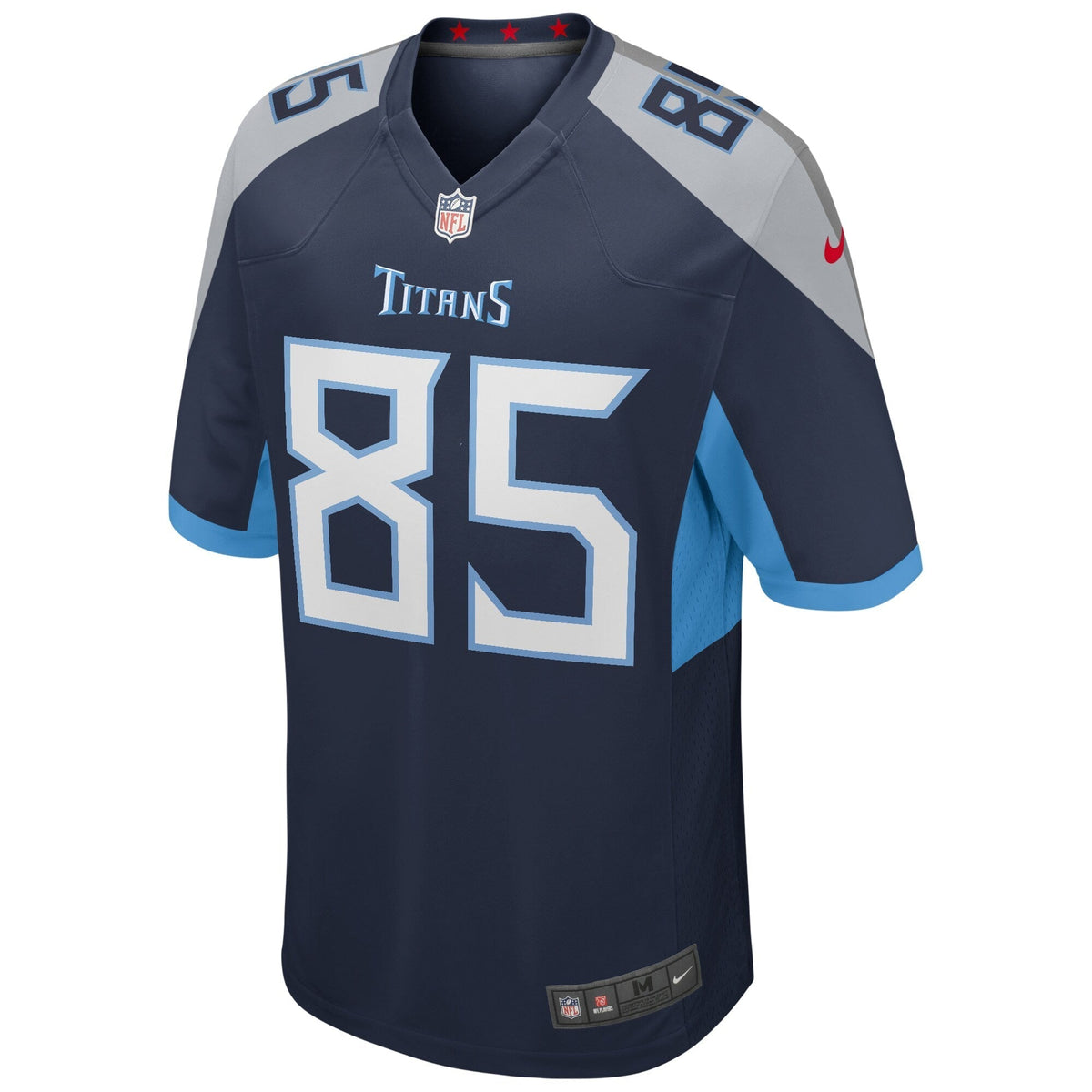 Derrick Mason Tennessee Titans Nike Game Retired Jersey - Navy football jersey product view 2