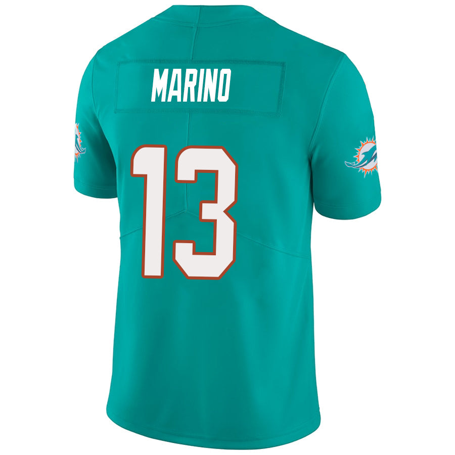 #13 Dan Marino Player M.Dolphins Aqua Vapor F.U.S.E. Limited Football Jerseys football jersey product view 1