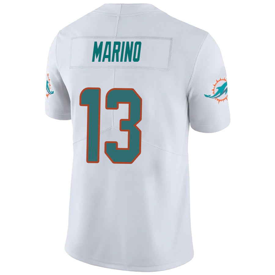 #13 Dan Marino Player M.Dolphins White Vapor F.U.S.E. Limited Football Jerseys football jersey product view 1