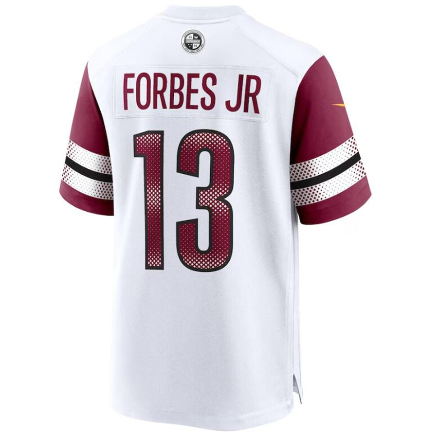 W.Commanders #13 Emmanuel Forbes Player White Game Stitched Football Jerseys football jersey product view 1