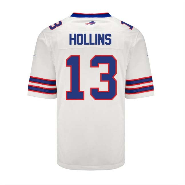 B.Bills #13 Mack Hollins White player Game Jersey -American Stitched Football Jerseys football jersey product view 1