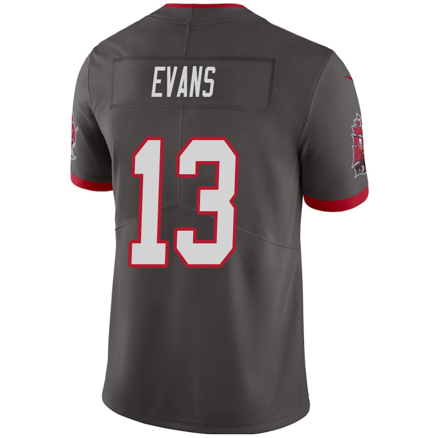 #13 Mike Evans Player TB.Buccaneers Pewter Vapor F.U.S.E. Limited Football Jerseys football jersey product view 1