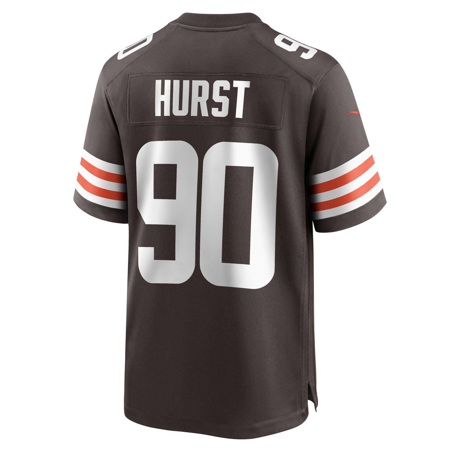 Maurice Hurst Cleveland Browns Nike Game Jersey - Brown football jersey product view 3