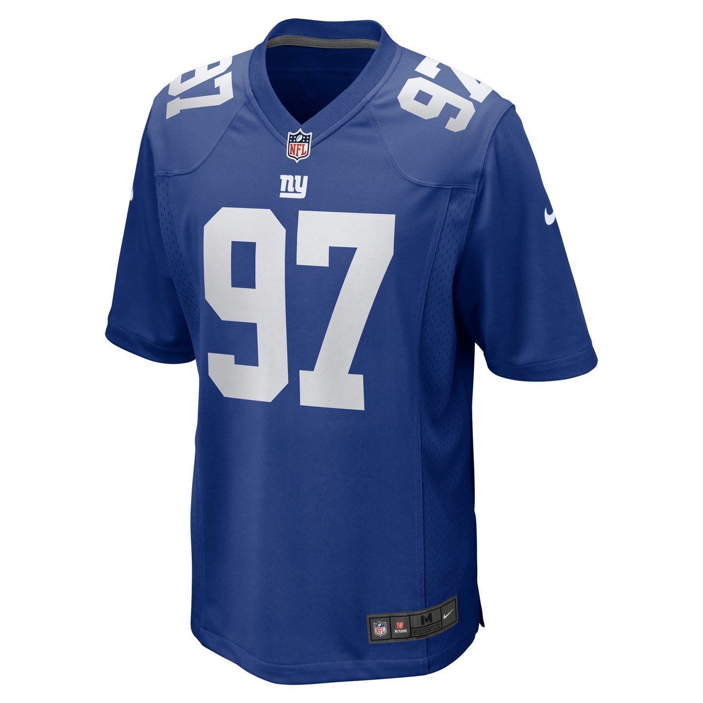 Dexter Lawrence II New York Giants Nike Team Game Jersey - Royal football jersey product view 2