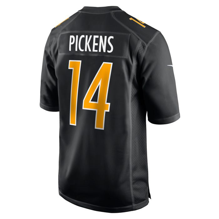 P.Steelers #14 George Pickens Player Replica Carbon Black Stitched American Football Jerseys football jersey product view 1