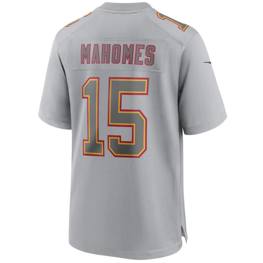 KC.Chiefs #15 Patrick Mahomes Gray Stitched Player Game Football Jerseys football jersey product view 1