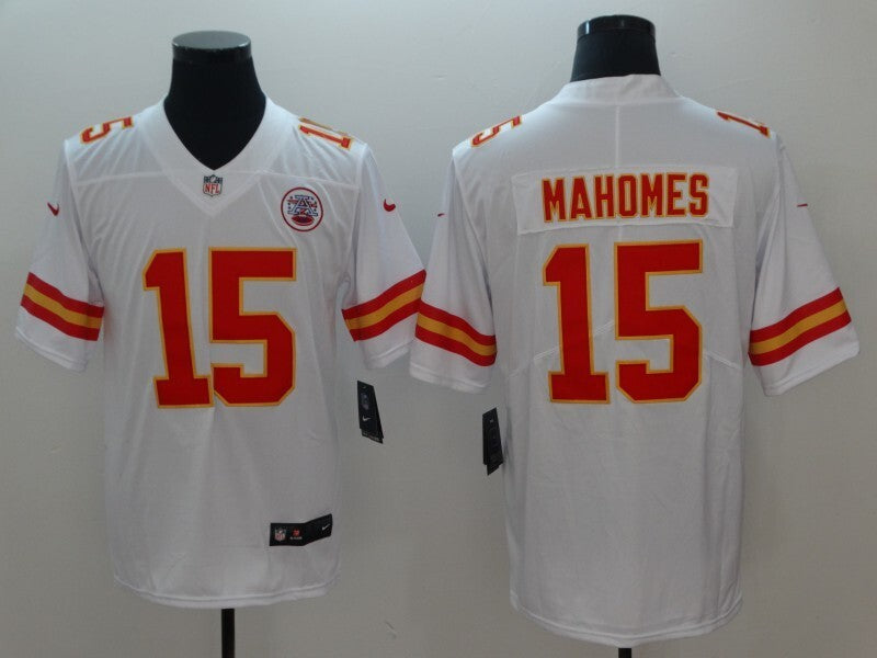 Men's Kansas City Chiefs Patrick Mahomes Jersey - White football jersey product view 1