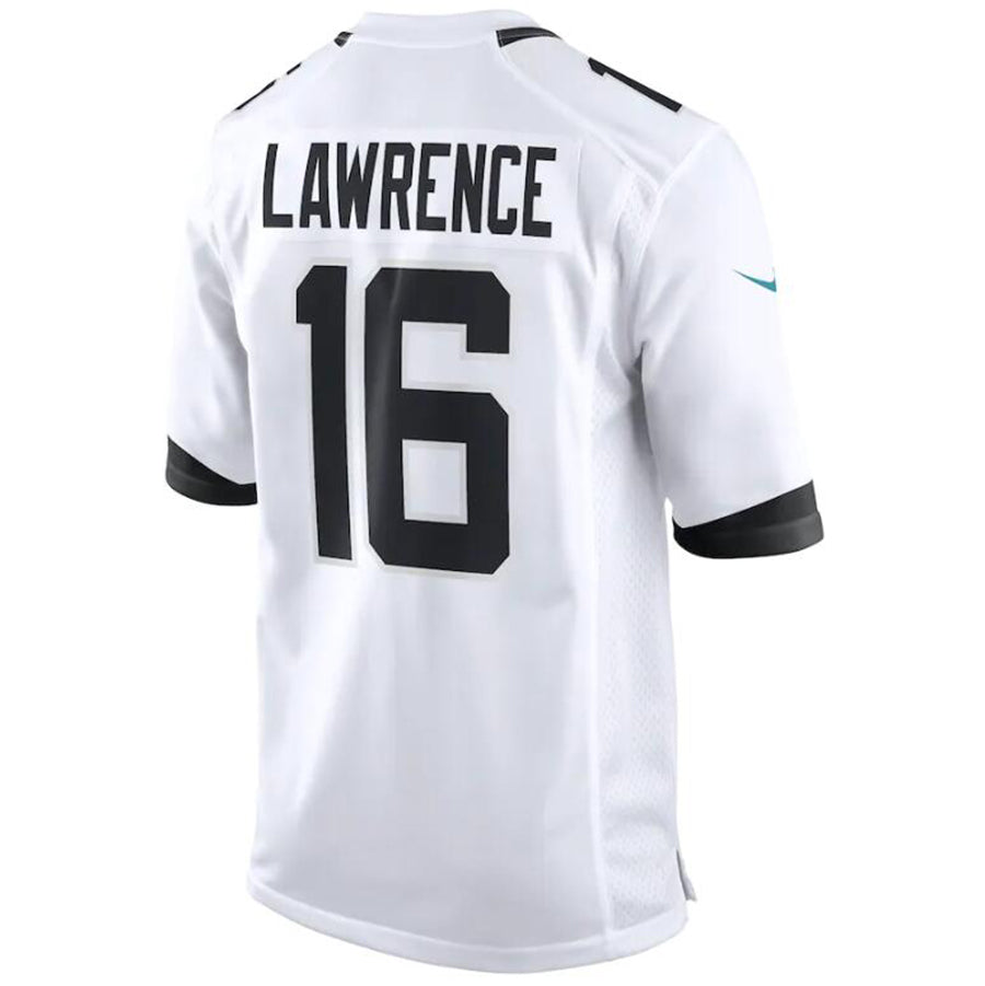 #16 Trevor Lawrence Player J.Jaguars White Game Football Jerseys football jersey product view 1