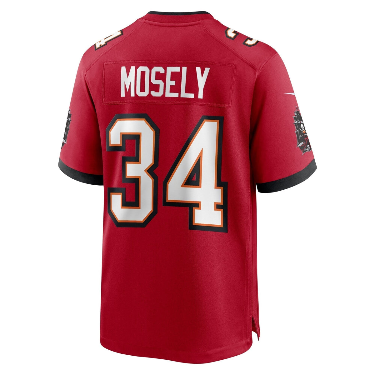 Quandre Mosely Tampa Bay Buccaneers Nike Game Jersey - Red football jersey product view 3