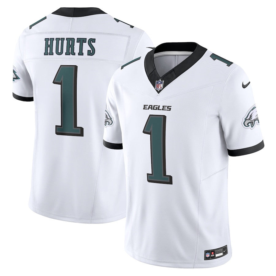 Jalen Hurts Philadelphia Eagles Vapor F.U.S.E. Limited Jersey - White football jersey product view 1