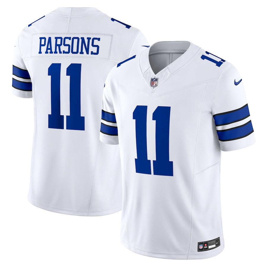 Micah Parsons Dallas Cowboys Vapor F.U.S.E. Limited Jersey - White football jersey product view 1