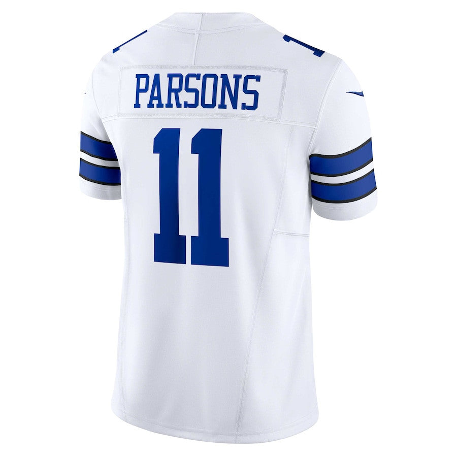 Micah Parsons Dallas Cowboys Vapor F.U.S.E. Limited Jersey - White football jersey product view 3