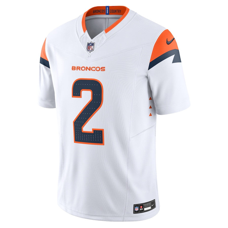 Patrick Surtain II Denver Broncos Mile High Collection Vapor F.U.S.E. Limited Jersey - White football jersey product view 2