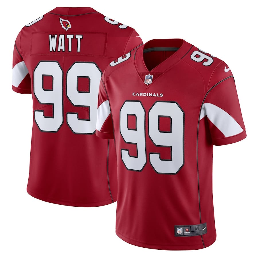 J.J. Watt Arizona Cardinals Vapor Limited Jersey - Cardinal football jersey product view 1