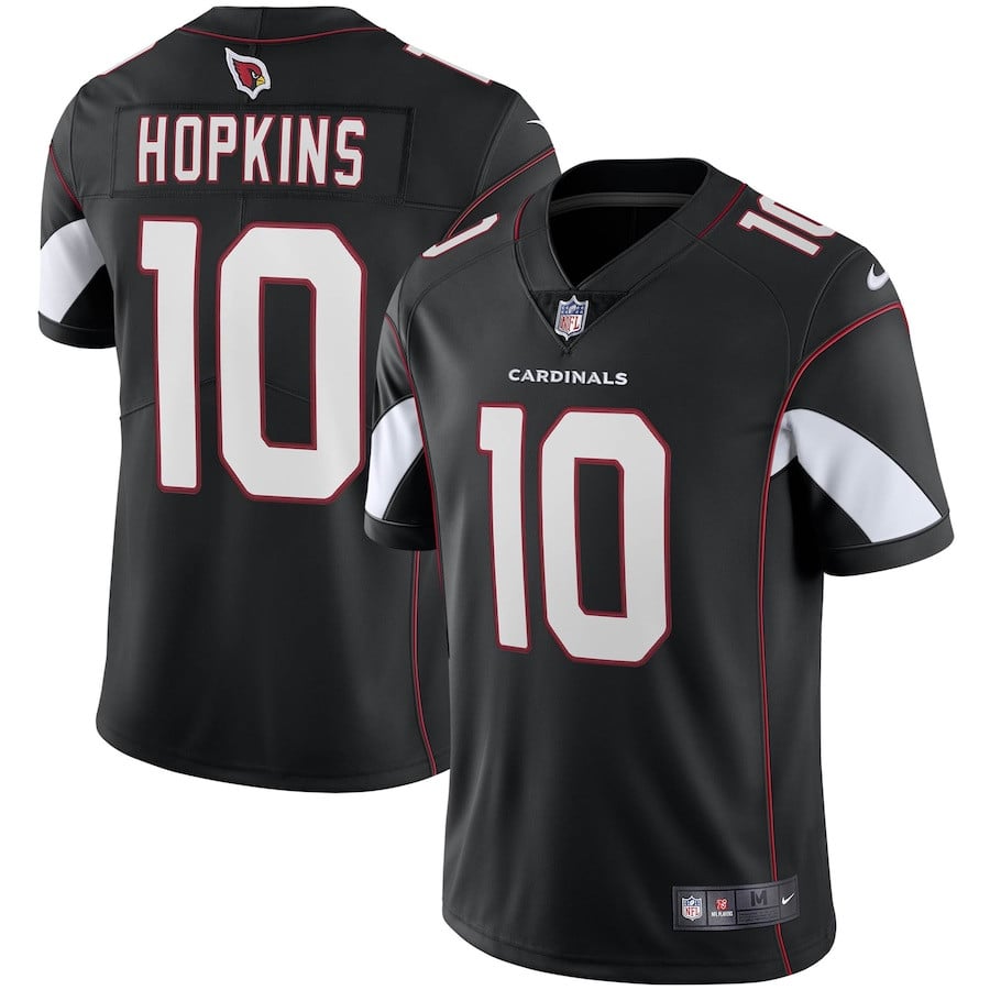 DeAndre Hopkins Arizona Cardinals Vapor Limited Jersey - Black football jersey product view 1
