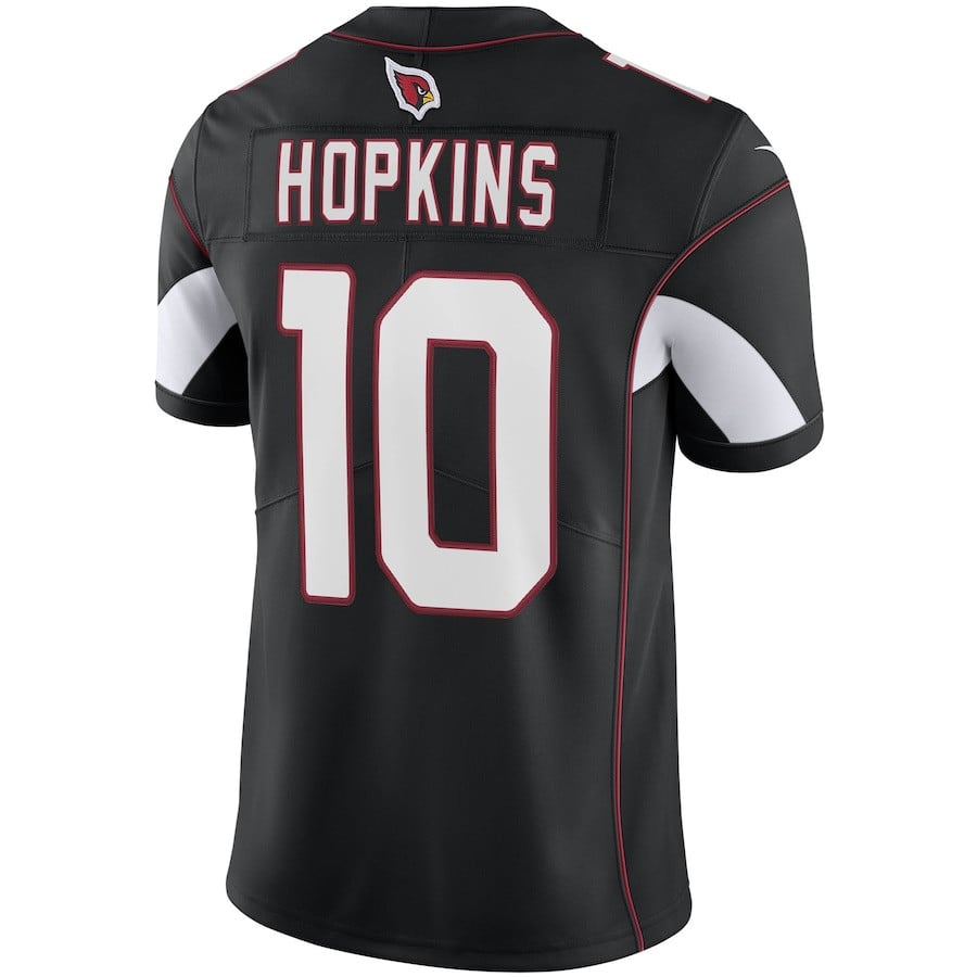 DeAndre Hopkins Arizona Cardinals Vapor Limited Jersey - Black football jersey product view 3