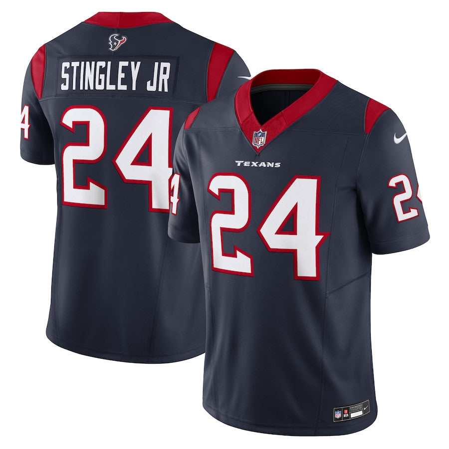 Derek Stingley Jr. Houston Texans Vapor F.U.S.E. Limited Jersey - Navy football jersey product view 1