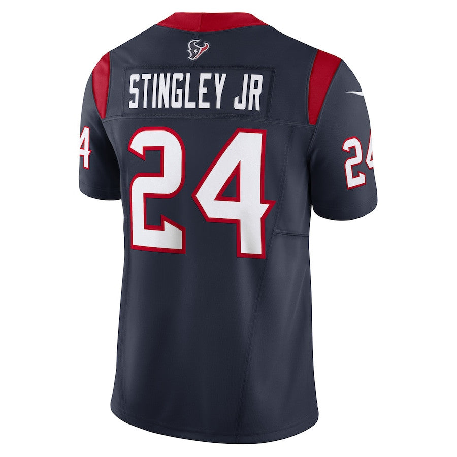 Derek Stingley Jr. Houston Texans Vapor F.U.S.E. Limited Jersey - Navy football jersey product view 3