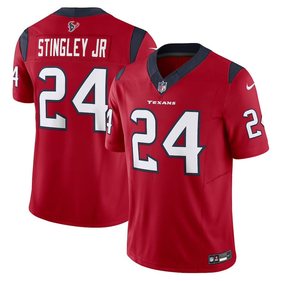 Derek Stingley Jr. Houston Texans Vapor F.U.S.E. Limited Jersey - Red football jersey product view 1