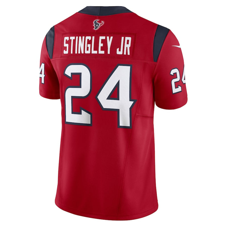 Derek Stingley Jr. Houston Texans Vapor F.U.S.E. Limited Jersey - Red football jersey product view 3