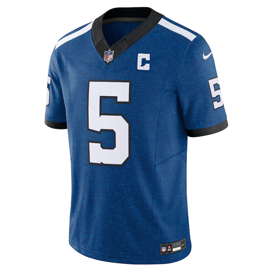 Anthony Richardson Indianapolis Colts Alternate Vapor F.U.S.E. Limited Jersey - Royal football jersey product view 2