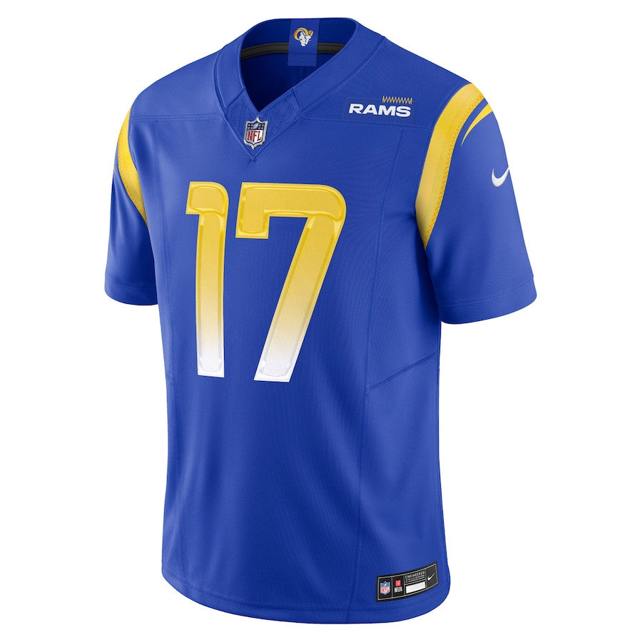 Puka Nacua Los Angeles Rams Vapor F.U.S.E. Limited Jersey - Royal football jersey product view 2