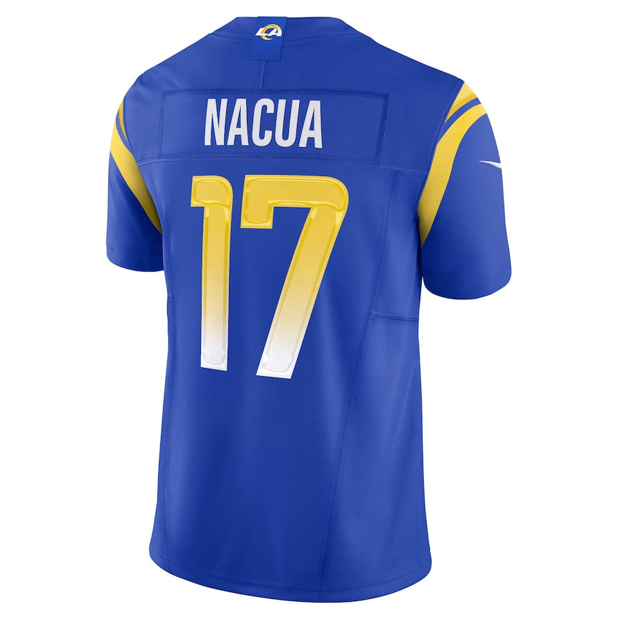 Puka Nacua Los Angeles Rams Vapor F.U.S.E. Limited Jersey - Royal football jersey product view 3