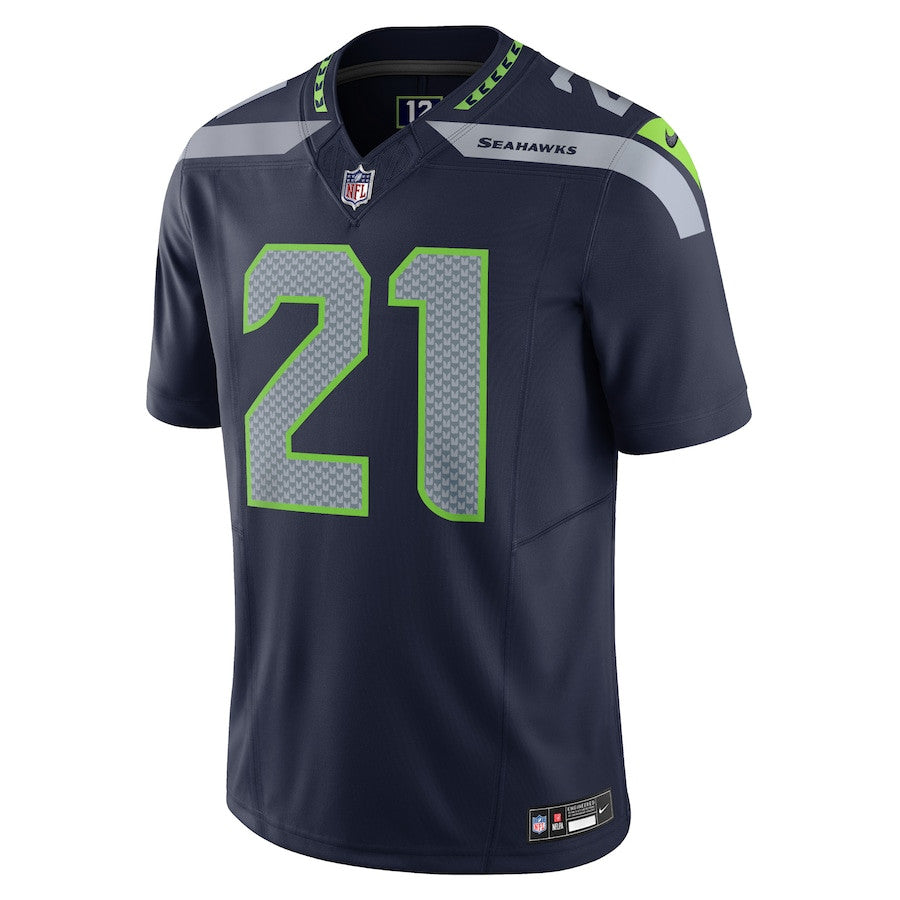 Devon Witherspoon Seattle Seahawks Vapor F.U.S.E. Limited Jersey - Navy football jersey product view 2