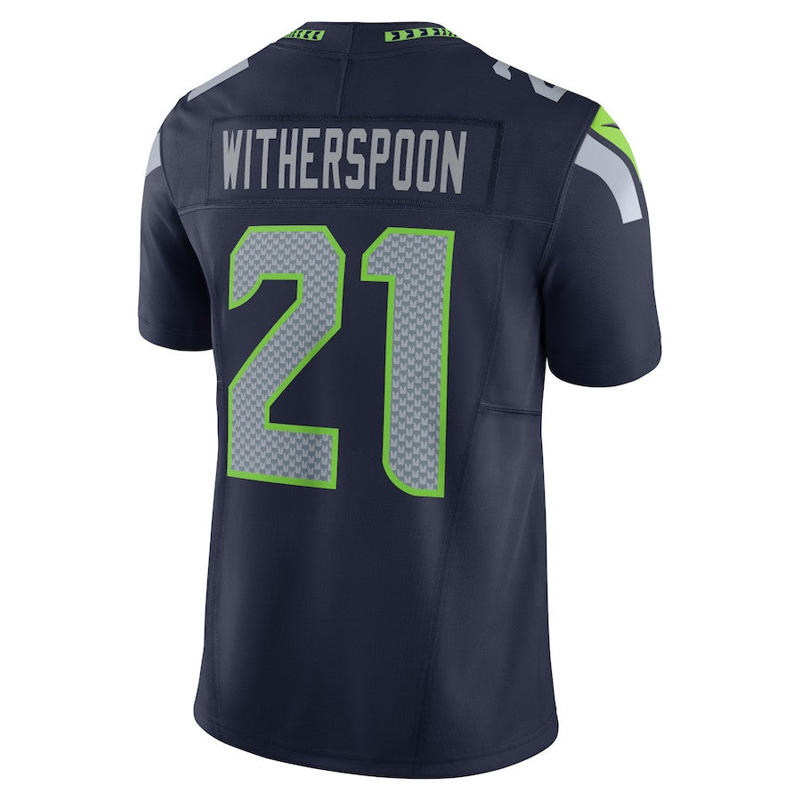 Devon Witherspoon Seattle Seahawks Vapor F.U.S.E. Limited Jersey - Navy football jersey product view 3