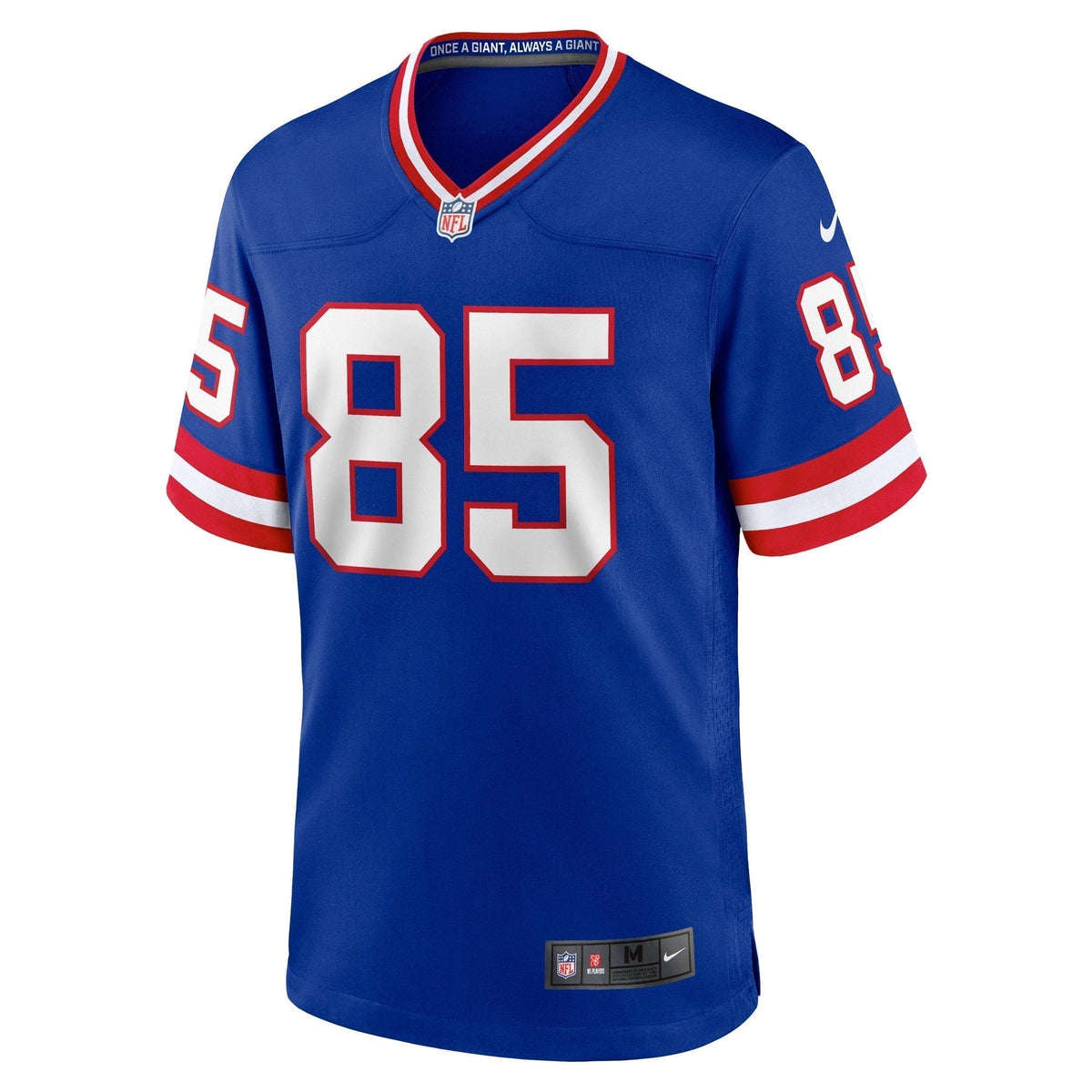 David Tyree New York Giants Nike Classic Retired Game Jersey - Royal football jersey product view 2