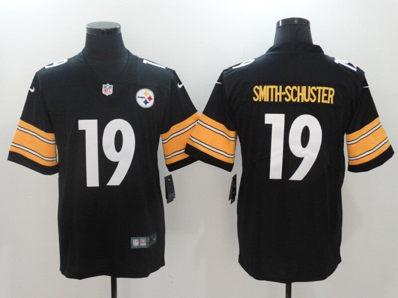 Men's Pittsburgh Steelers JuJu Smith-Schuster Nike Jersey - Black football jersey product view 1