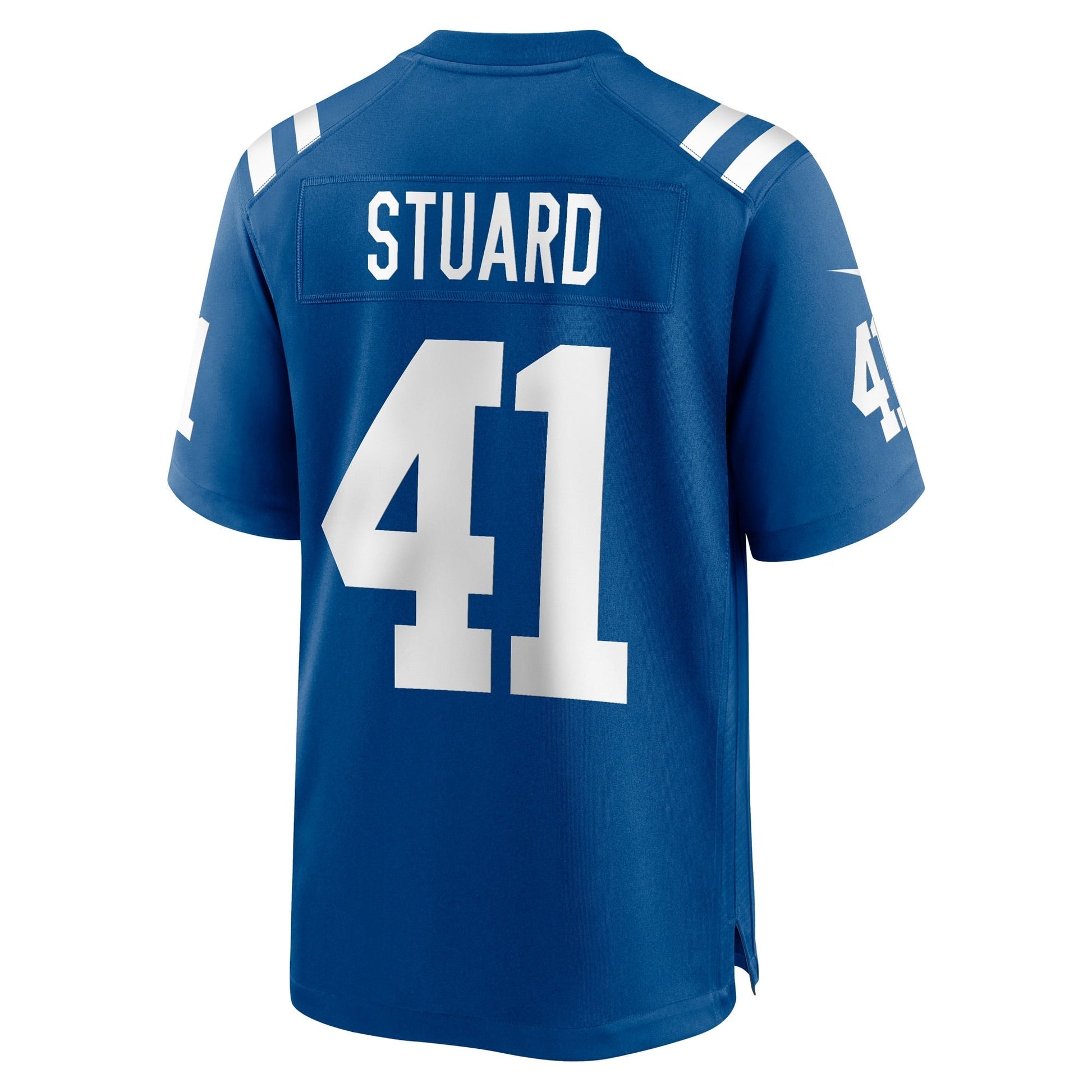 Grant Stuard Indianapolis Colts Nike Game Jersey - Royal football jersey product view 3