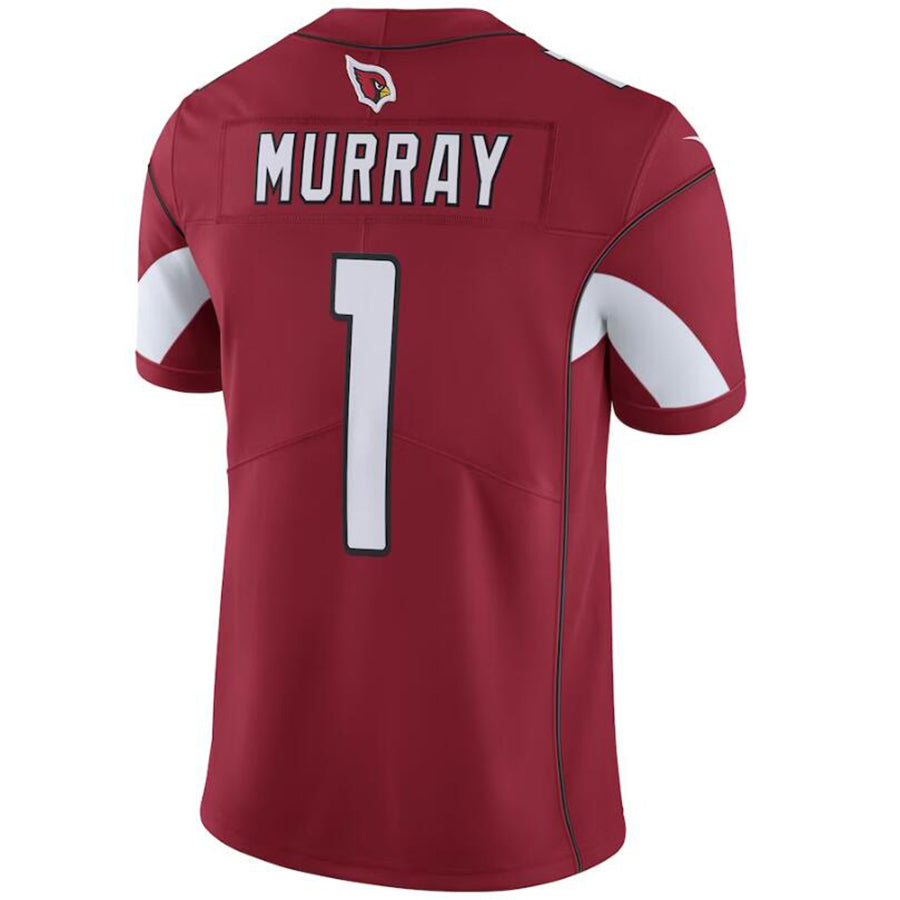 A.Cardinals #1 Kyler Murray Jersey Red Stitched Player Vapor Limited Football Jerseys football jersey product view 1