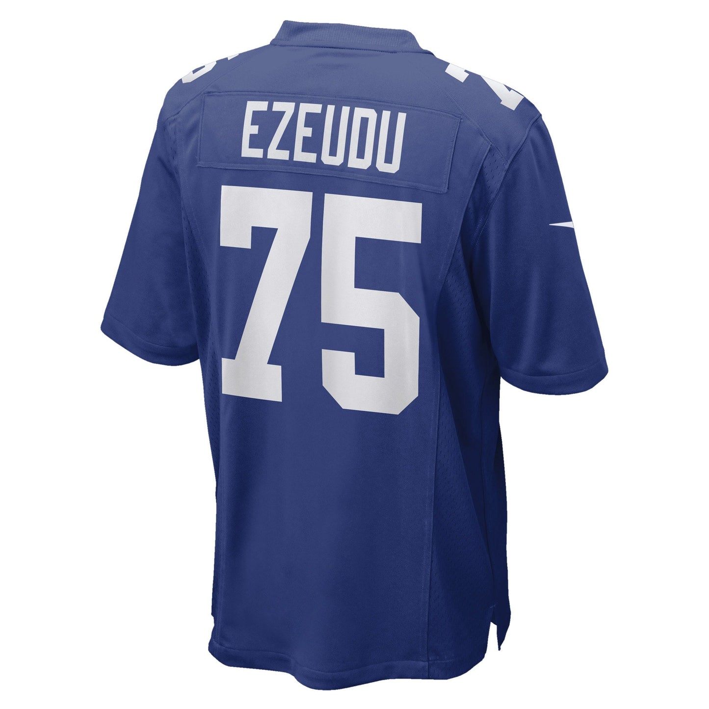 Joshua Ezeudu New York Giants Nike Game Jersey - Royal football jersey product view 3
