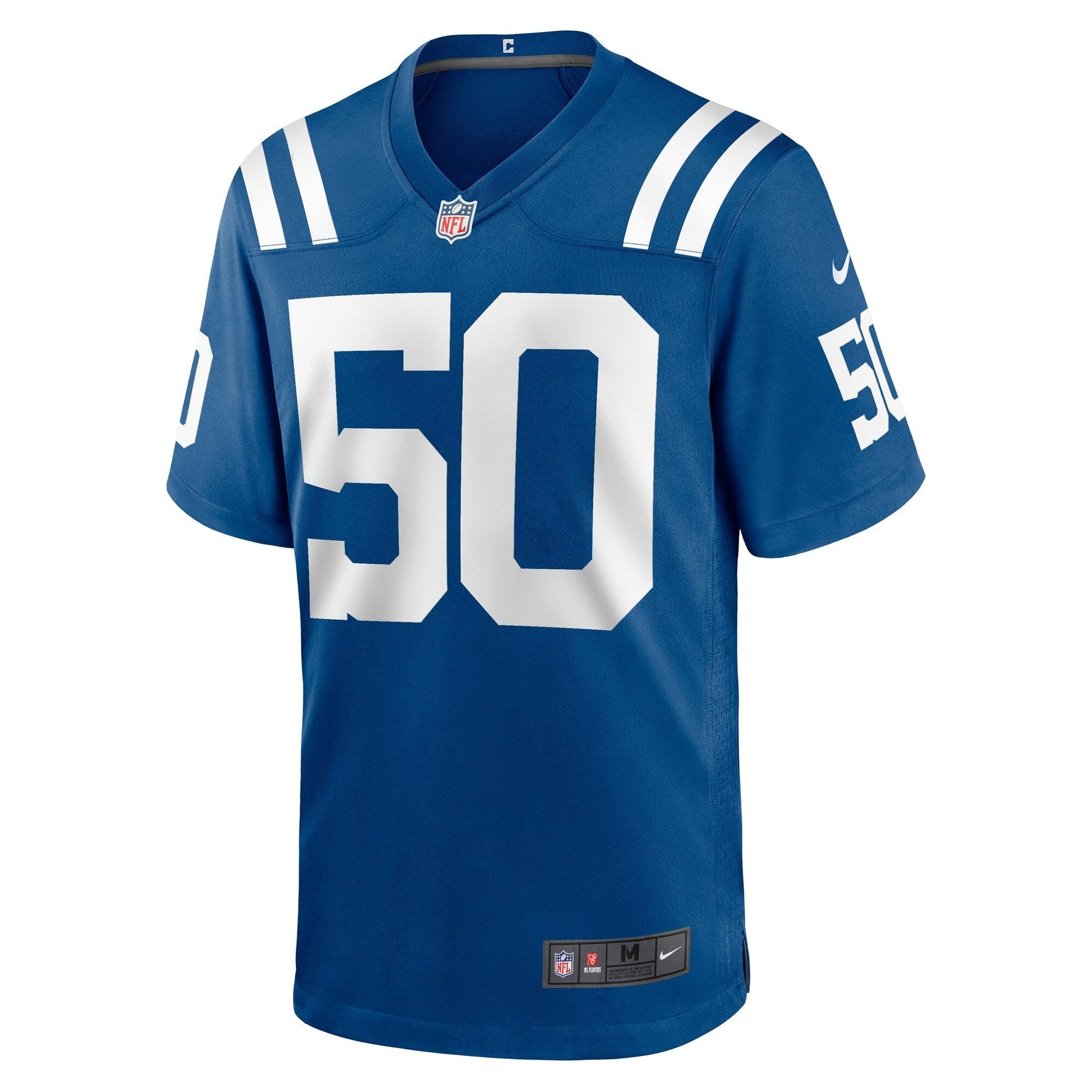 Segun Olubi Indianapolis Colts Nike Game Jersey - Royal football jersey product view 2