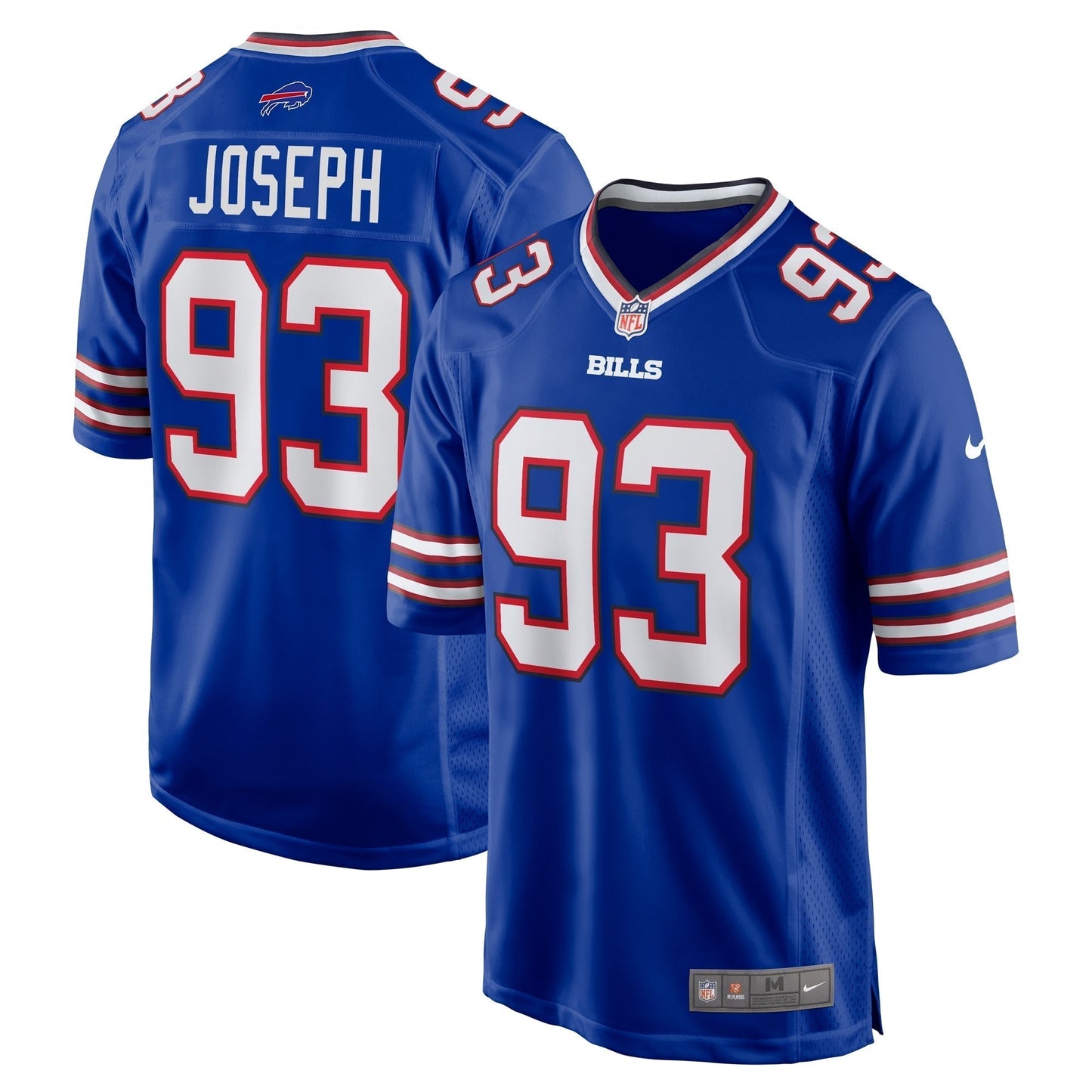 Linval Joseph Buffalo Bills Nike Game Jersey - Royal football jersey product view 1
